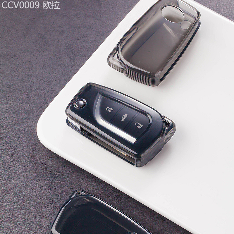 【2012 -2025】 ฝาครอบกุญแจรถทุ่มเทให้กับ Toyota SHARP ด้านหน้า Landa SHELL Rongfang RV4 กระเป๋า Corol