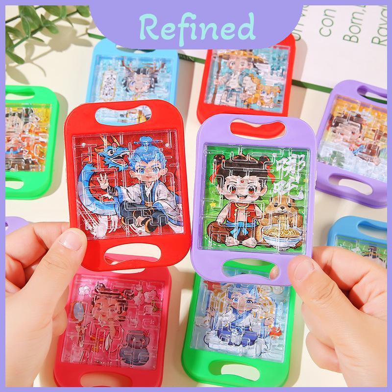 Balance Kids Track Ball Bearing Puzzle Toy พร้อมธีม Nezha สําหรับใช้ในการเรียนรู้และของขวัญ