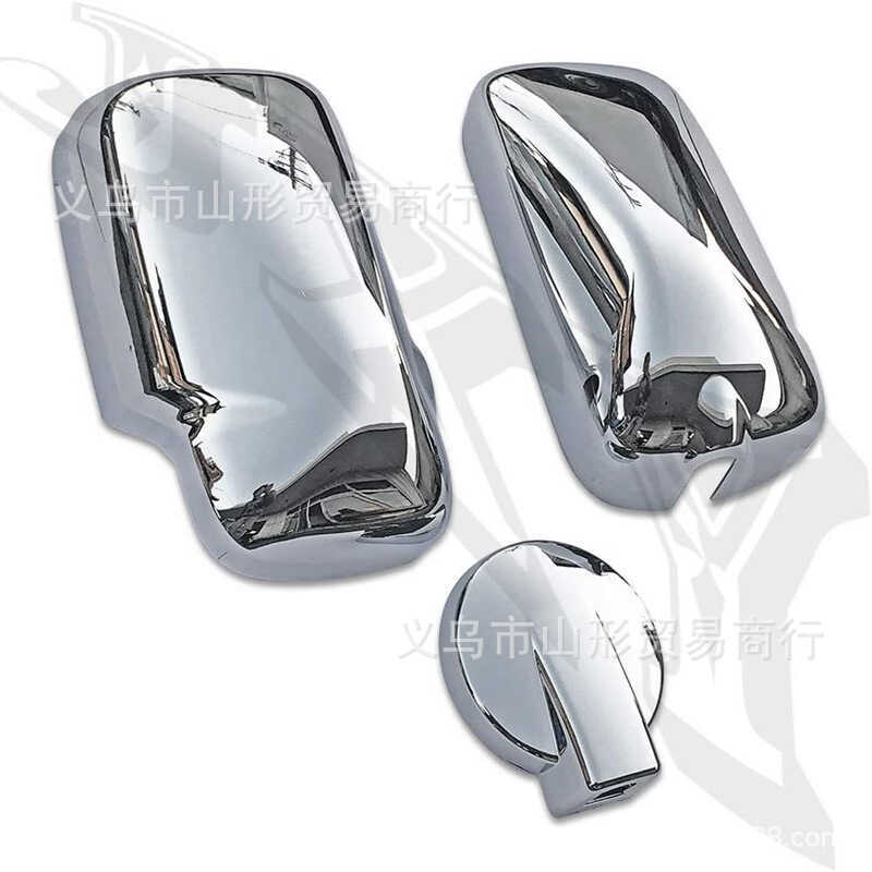 เหมาะสําหรับฝาครอบกระจกมองหลัง HINO HINO เหมาะสําหรับเคสกระจก HINO ฝาครอบกระจกมองหลังเคสป้องกันโครเม