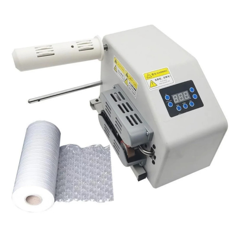 200W Air Pillow Film Inflator Air Cushion Wrap Film Roll Automatic Air Cushion Package Bubble Film