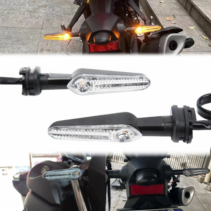 Motorcycle LED Turn Signal Light Indicator Directional Flasher Lamp For YAMAHA MT07 MT09 MT-07 MT-0