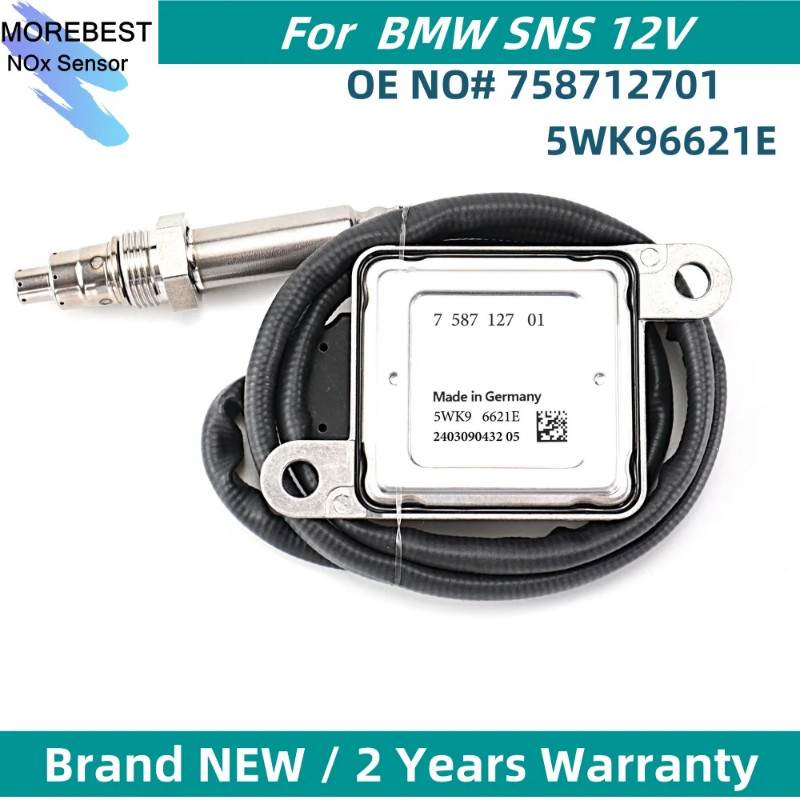 5WK96621E 758712701 Original New Nitrogen Oxygen NOx Sensor 12V For BMW E93 E90 E82 E88 E87 E91 E60