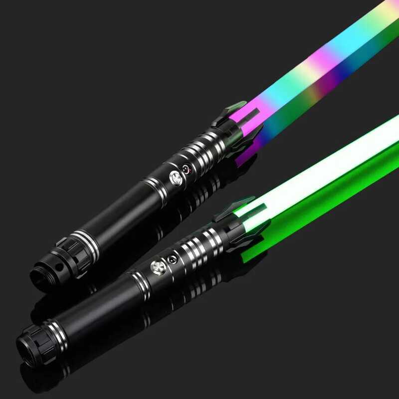 C Neo Pixel Lightsaber Xenopixel Metal Light RGB Laser Saber Sword Toys Sword Heavy Dueg Sound Ligh