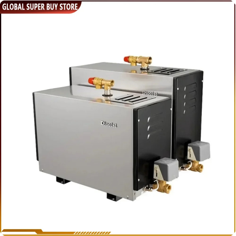 9KW Bathroom Sauna Machine Steamer Spa Generator for Shower in Home Steam Room Shower with LED Wate
