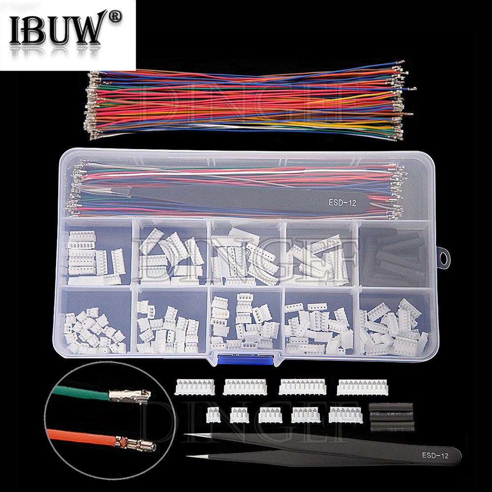 ZH1.5MM เปลือกพลาสติกชุดเชื่อมต่อและ 15 ซม.สายซิลิโคนอ่อนนุ่มลวด 2P 3P 4P 5P 6P 7P 8P 9P 10P ZH 1.5 