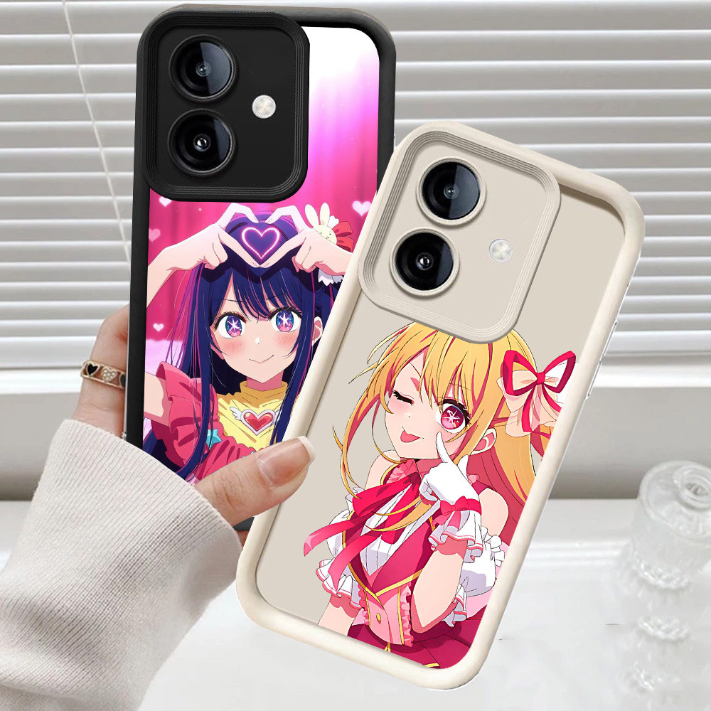 CH58 Oshi no Ko Soft Casing สําหรับ Xiaomi Redmi 15C Poco M7 Pro A2 K60 Ultra 13C A1 C65 5G เคสป้องก