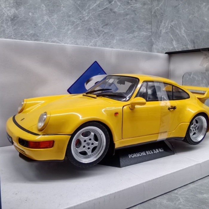 SOLIDO 1/18 Porsche 911 3.8 RS 1990 รุ่นเครื่องประดับแบบคงที่