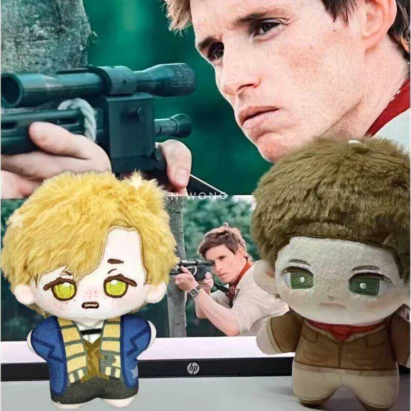 C New The Day Of The Jackal Plush Pendant Cute Eddie Redmayne 10Cm Printed Starfish Plush Doll Toy