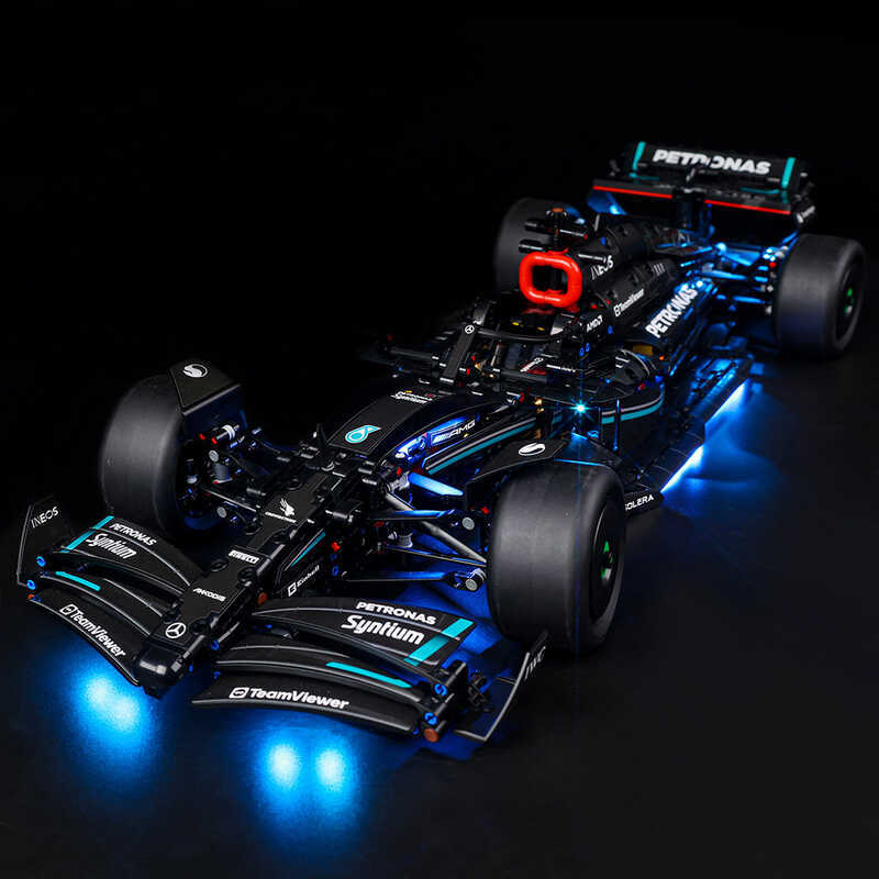 BrickSoul ชุดไฟ LED เหมาะสําหรับ Lego 42171 Williams Fleet Racing Car Building Block ของเล่น