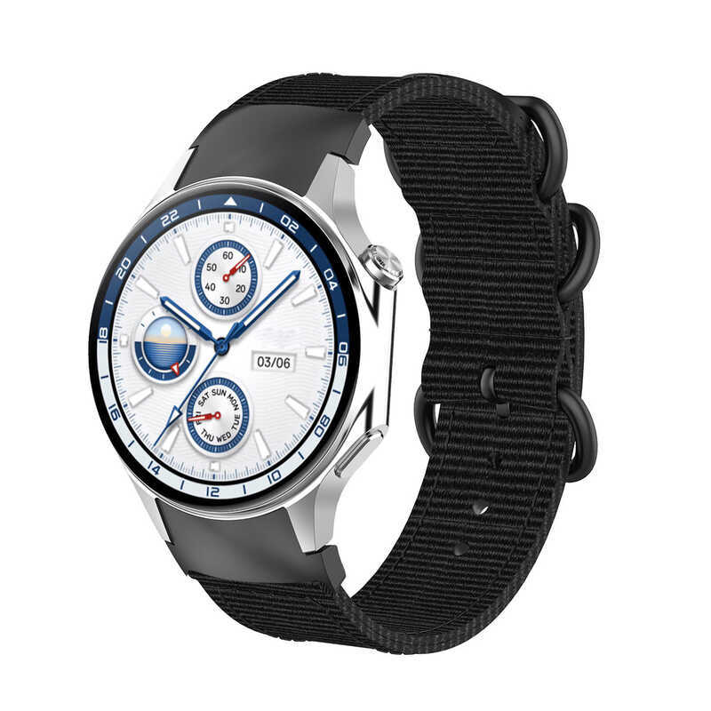 เหมาะสําหรับ OPPO watch X Canvas Watch Strap OnePlus Watch 2R 3 สายรัดข้อมือไนลอน