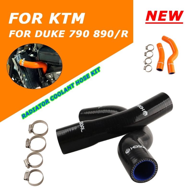 FOR KTM DUKE790 DUKE890 DUKE890R DUKE 790 890 R 890R Motorcycle Accessories Water Pipe Tube Silicon