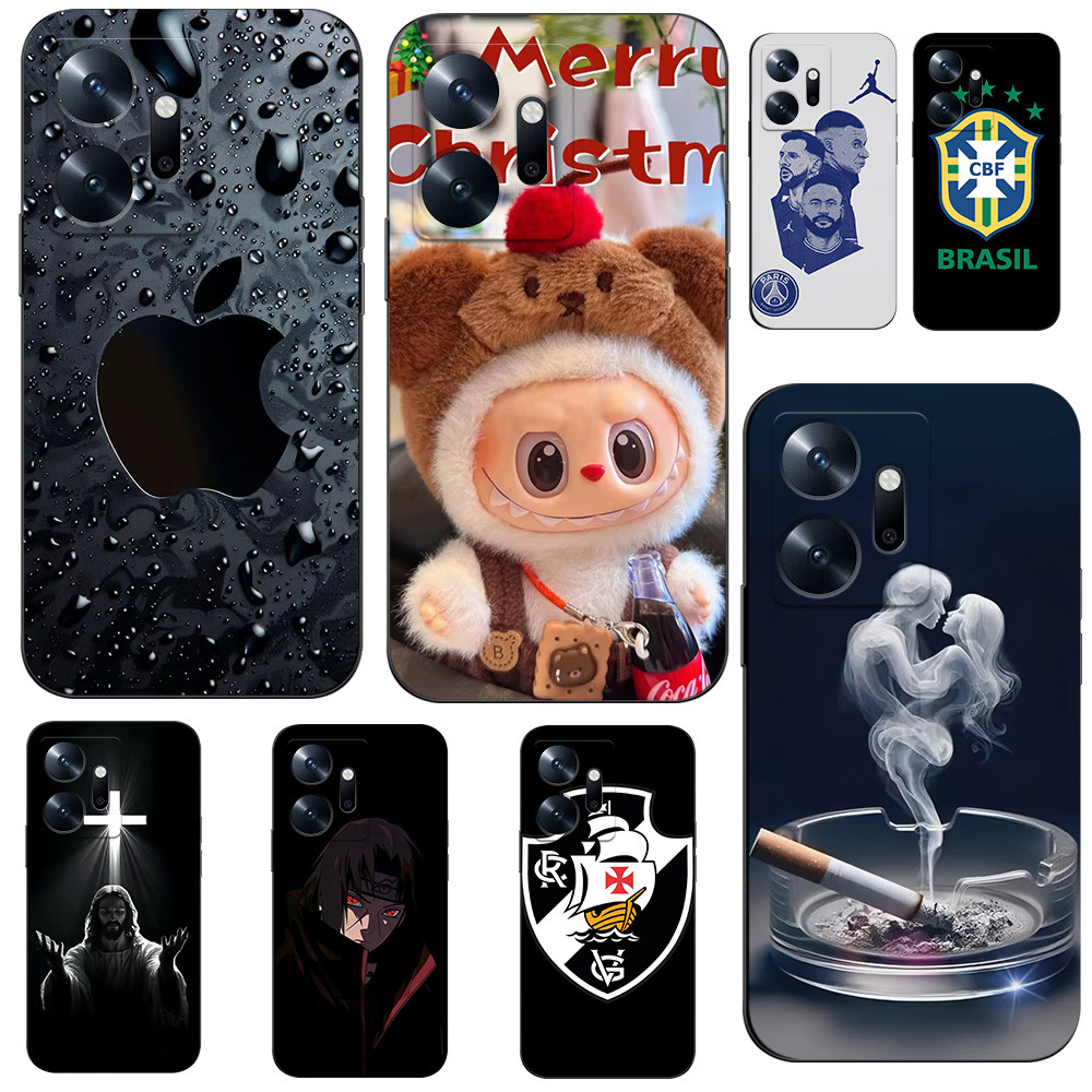 เคสสําหรับ INFINIX ZERO 20 Silicon Phone Back Cover เคส tpu สีดํา เคสโทรศัพท์กันกระแทก 11