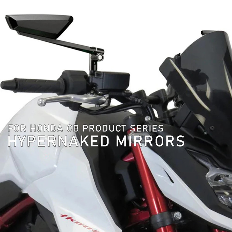 For Honda CB500F CB500Hornet CB750Hornet CB1000Hornet CB400 Rearview Mirrors Hypernaked Mirrors Adj