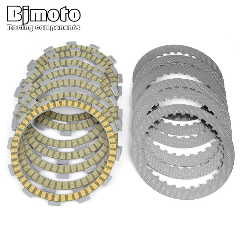 Clutch Friction Plates For Suzuki SV400N SV400SN SV400 SV650 21451-28C31 21440-19F00 21441-37440