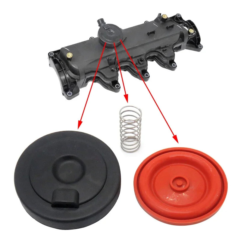 Cylinder Head Cover Air Oil Separation Valve Cap Replacement for Engine K9K Renault Kangoo Dokker L