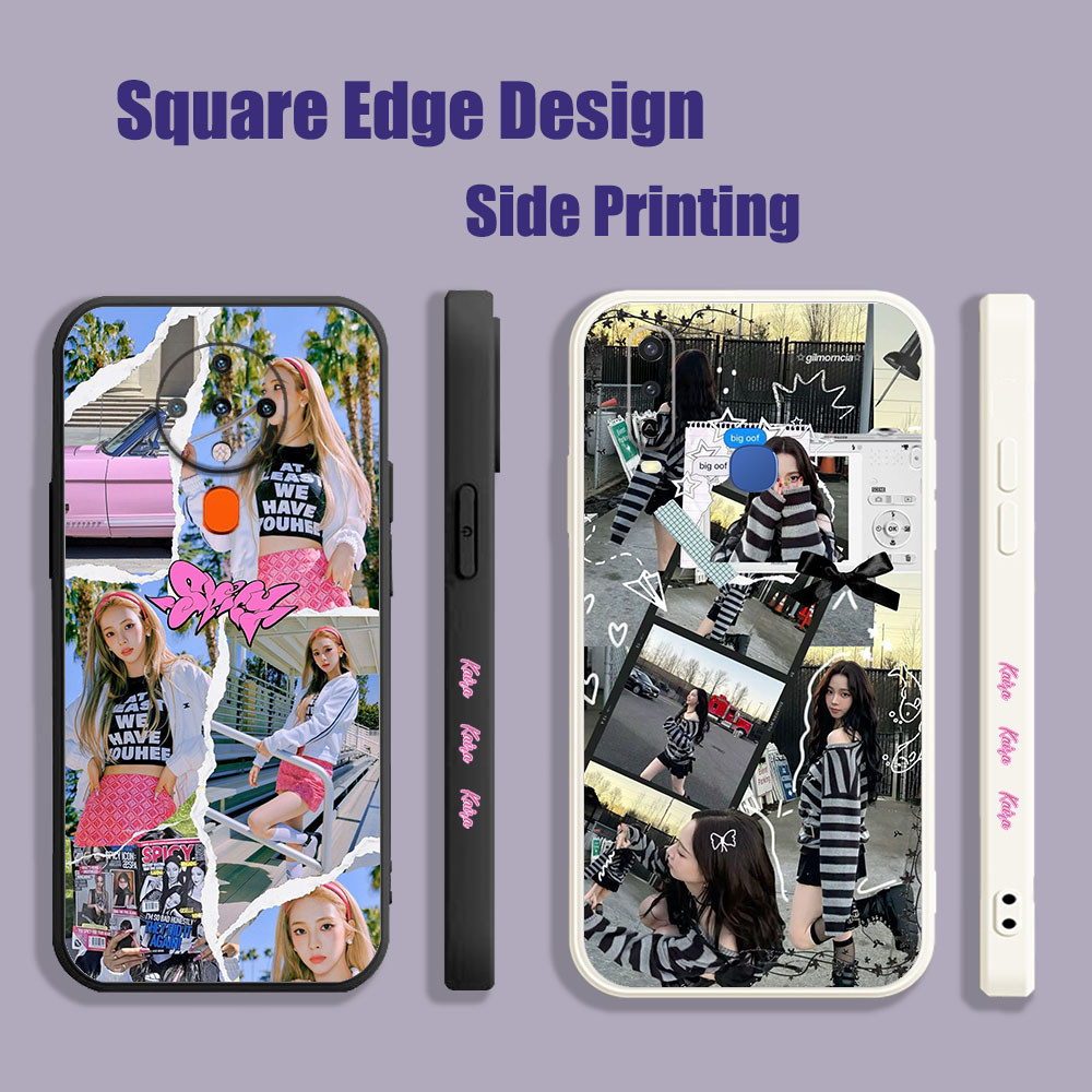 ปลอกสําหรับ OPPO A35 Reno 5K A16E A16K A94 Reno7 Reno7z Reno6 A55 A74 Kpop สาว Aespa Karina WMS11 เค