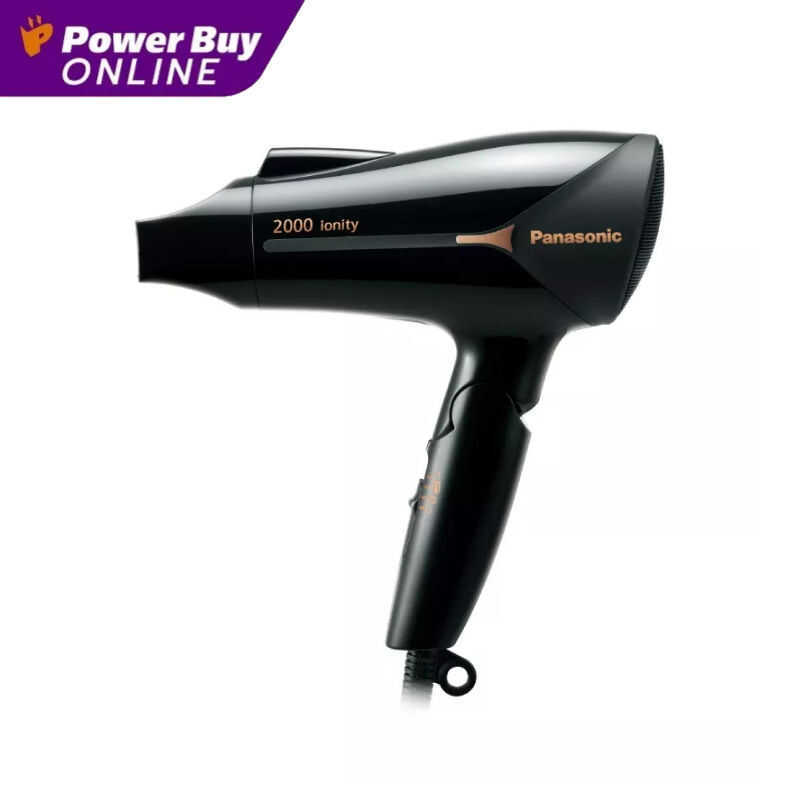 PANASONIC Ionity ไดร์เป่าผม 2000 วัตต์ สีดํา รุ่น EH-NE66-KL
