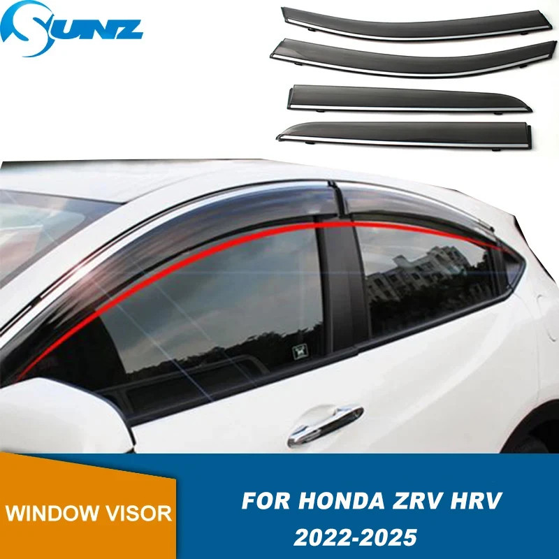 Side Window Deflectors For Honda ZR-V ZRV RZ US HRV 2022 2023 2024 2025 Car Side Window Wind Visor