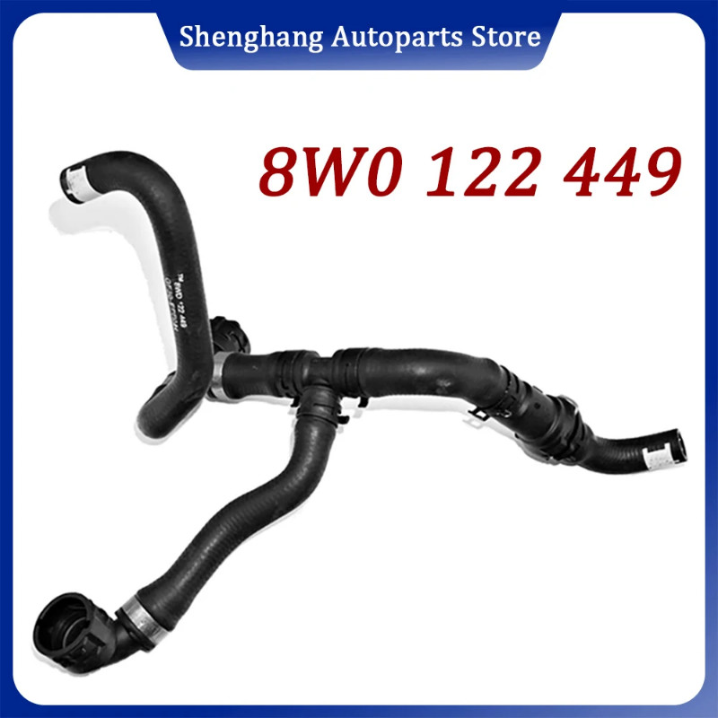 For Audi A4 B9 2017-2025 Coolant Water Pipe 8W0 122 449 8W0122449 8W0122449AT 8W0122449BG 8W0122449