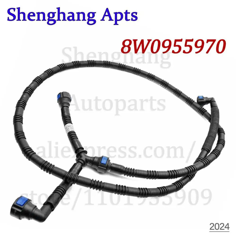 Front Headlight Washer Spray Hose For Audi A4 B9 2016- 8W0955970 8WD955970 8WD955972A 8WD 955 972 A