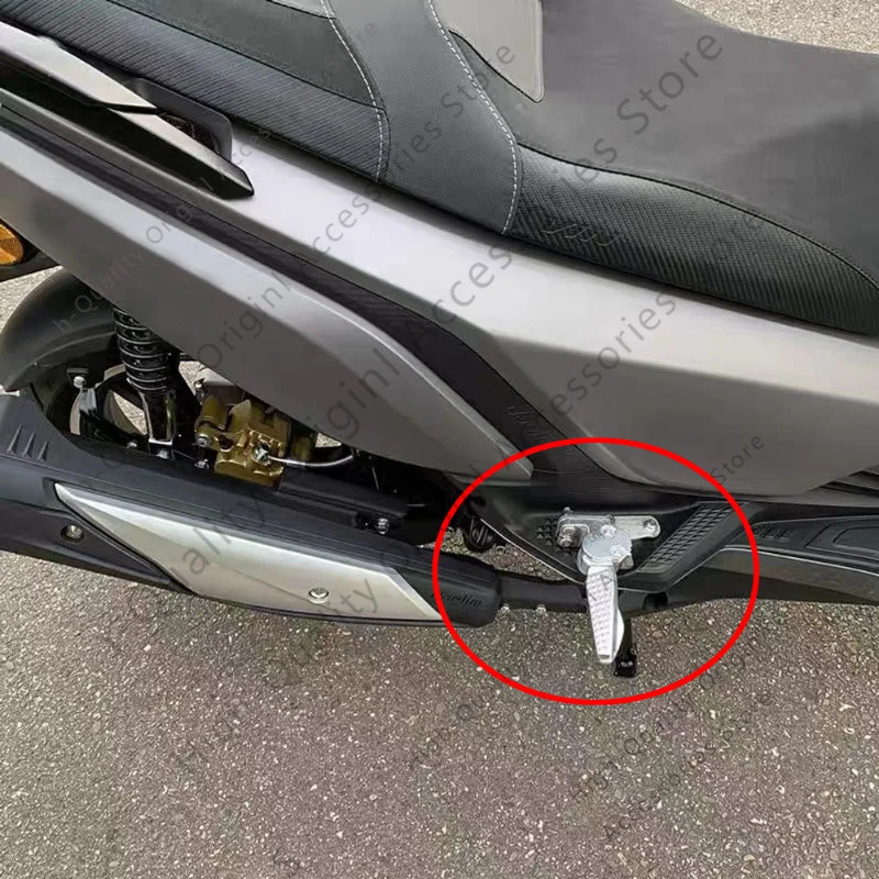 Fit Daelim XQ  XQ1  XQ2 Motorcycle Rear Passenger Foot Pegs Floorboards Footboard For Daelim XQ 125