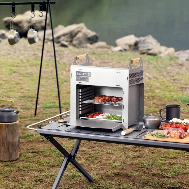 Anpai Quick Release Gas High Temperature Steak Grill Stainless Steel Grill Outdoor Portable Oven Gr