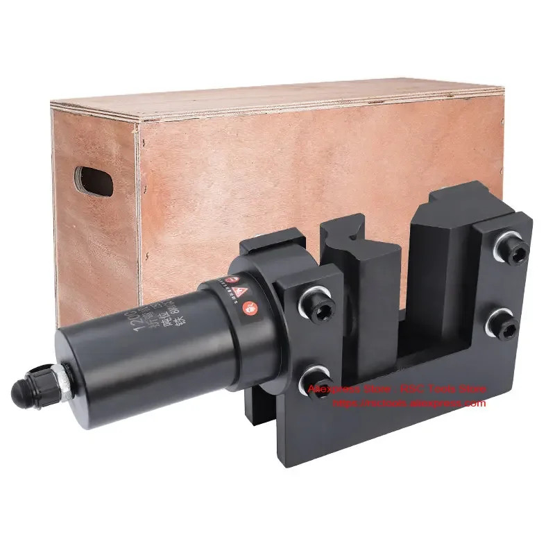 Open Type Hydraulic Bending Machine CB-120C Copper Row Aluminum Row Angle Iron Bending Machine Bus