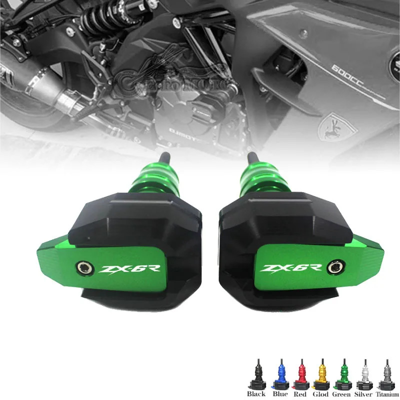 Fit For NINJA  ZX6R ZX10R H2 H2R Hot High Quality Motorcycle Crash Protector CNC Engine Cover Frame