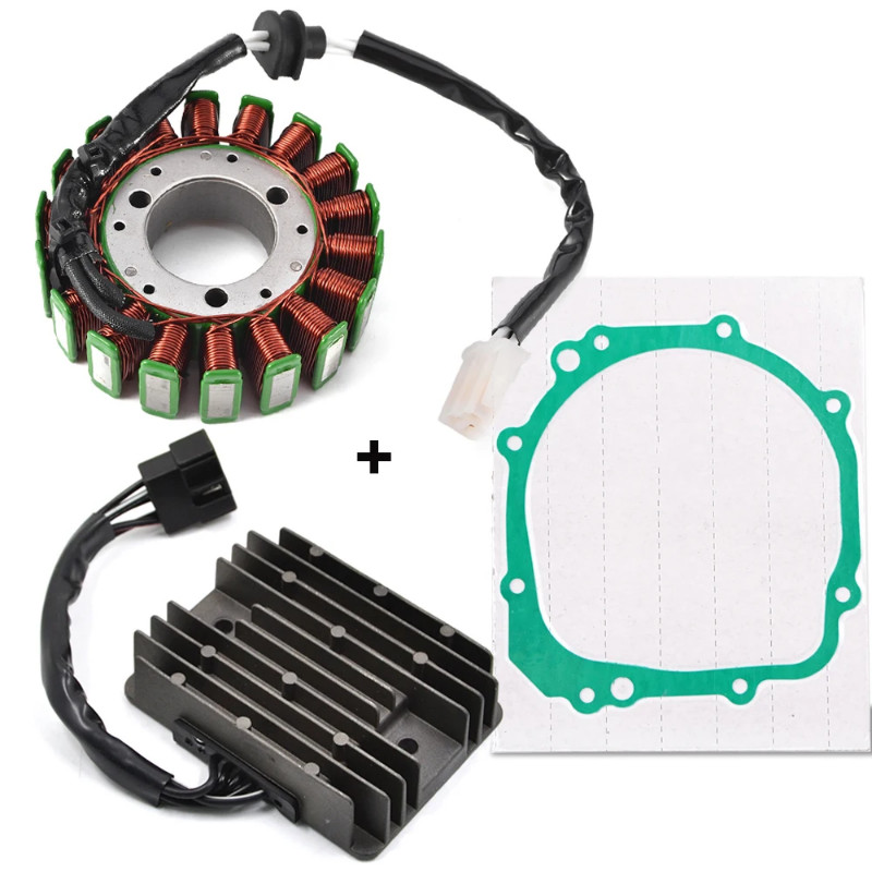 GSX-R GSXR 600 750 Stator Coil Regulator rectifier For Suzuki GSXR600 GSXR750 GSX-R600/750 K4 K5 20
