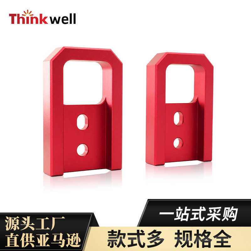 Factory Off-Road Trailer Accessories Aluminium Alloy Trailer Hook Factory Red 6061 Aluminium Allo