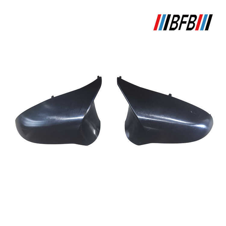 เหมาะสําหรับ BMW F80 F82 M3M4 สีดําด้านกระจกมองหลังเปลือกซ้ายขับรถอะไหล่กระจกมองหลังฝาครอบเชลล์
