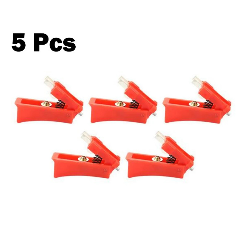 MIG Guns Parts Trigger Switch CNC Metalworking 5pcs For WeldingGun Cutter Plastic+metal Trigger Swi