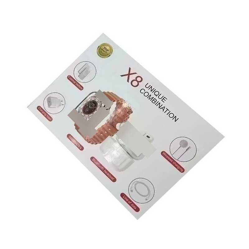 X8/X10 หกชิ้นเหมาะสําหรับ Apple watch Ultra ชุดนาฬิกา Huaqiangbei S8