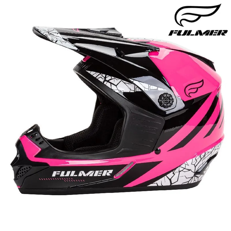 Fulmer Off road helmet ATV UTV helmet for Junior Children kids helmet training racing Motorcross he