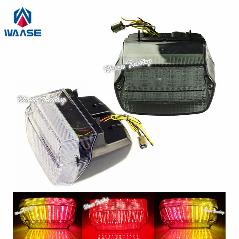 waase For BMW R65 R80 R80R R80RT R90 R90S E-Marked Rear Tail Light Brake Turn Signals Integrated LE