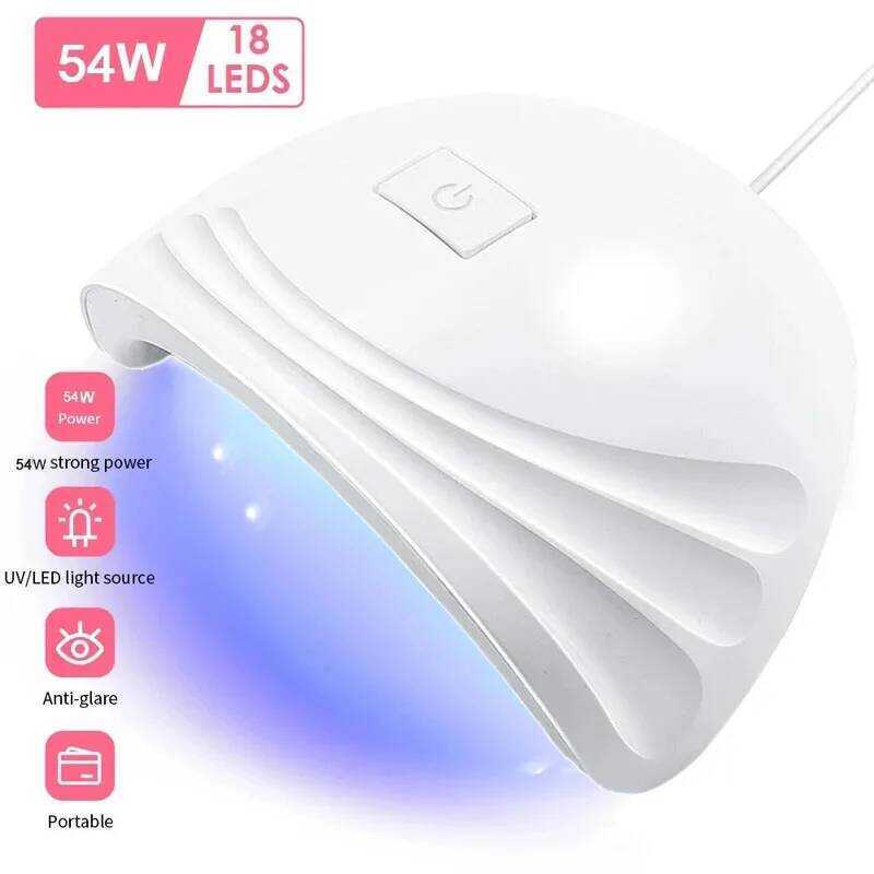 C HALAIMAN High-Efficiency Nail Drying Lamp Uv Light For Gel Nails Dryer Led Lamp For Nails Accesor