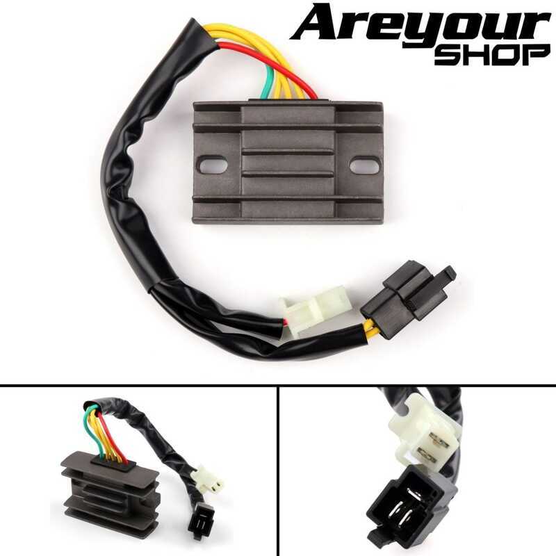 Areyourshop เครื่องปรับแรงดันสําหรับ Honda XR125L 2003-2012 XR250L XR400L