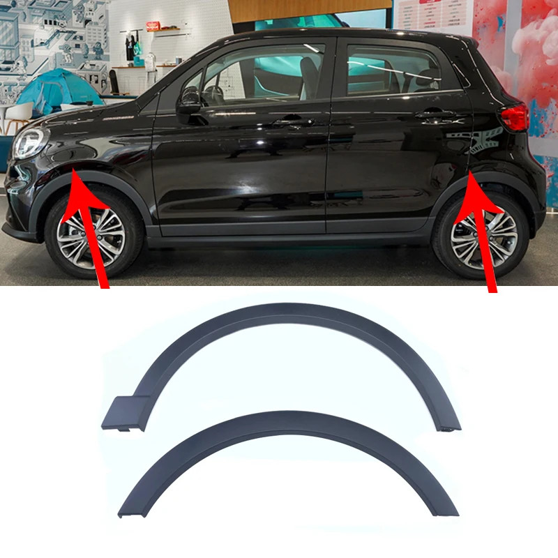 Car Front Rear Wheel Housing Molding Fender Trim Flare Mudguard Wheel Eyebrow For Leapmotor T03 202