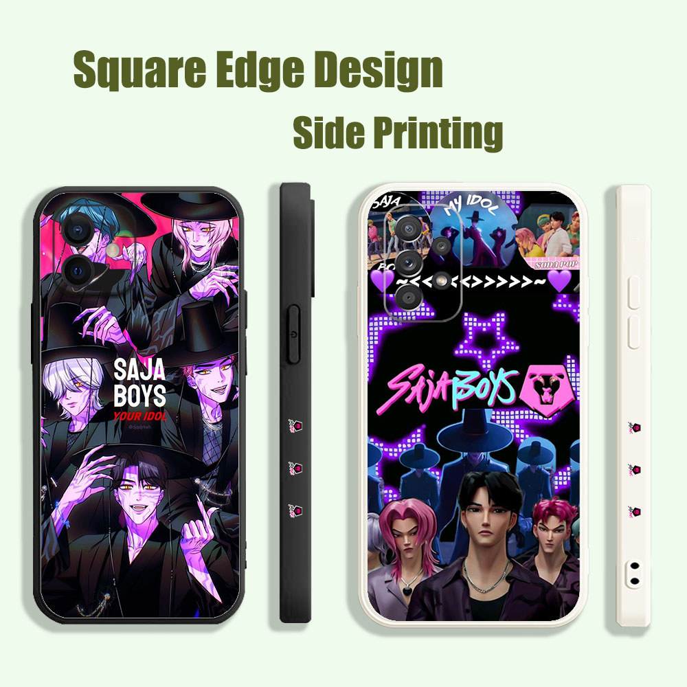 ปลอกสําหรับ OPPO Reno5 Z OPPO A94 A8 A31 A5 2020 A1K A7X A52/A72/A92Saja Boys Kpop Demon Hunters ZDK