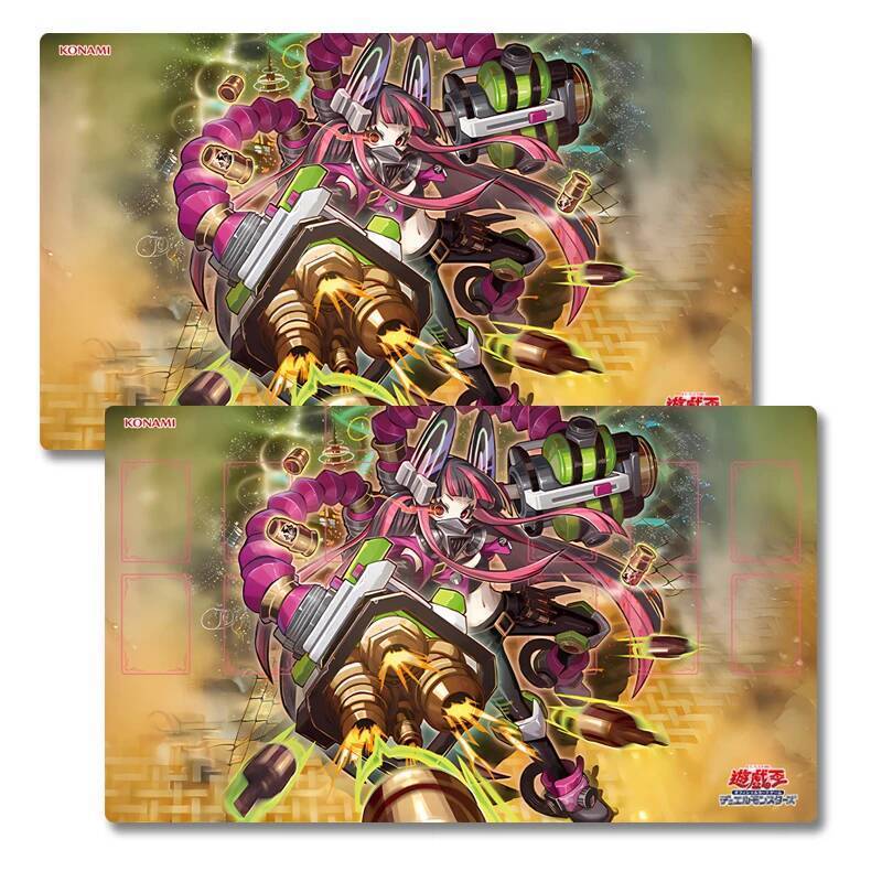 Yugioh Killer Tune Remix Play Mat Yu-Gi-Oh! TCG OCG Trading Card Games Mat Duel Plate Rubber Card Ma