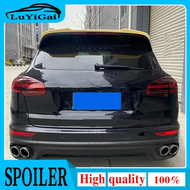 Vehicle Parts Accessories ABS Plastic Rear Roof Spoilers Trunk Wing For Porsche Cayenne 958 92A 201