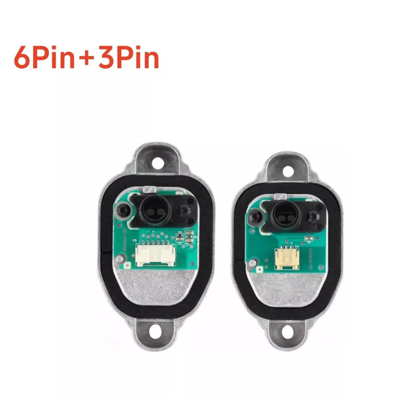 2PCS 3pin+6pin 63117419610 Headlight Module LED Whitelight Source for F30 F31 F35 2014-2019 Angel E