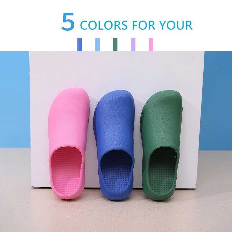 C [Shop Now And Save] Shoes Women Nurse Shoes Chef Work Clogs Shoes Non-Slip Nursing Clogs Oating R