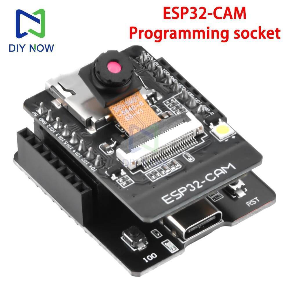 ESP32-CAM โมดูล WiFi Type-C ESP32 serial to WiFi ESP32 CAM บอร์ดพัฒนา ESP32-CAM-MB 5V บลูทูธ + OV264