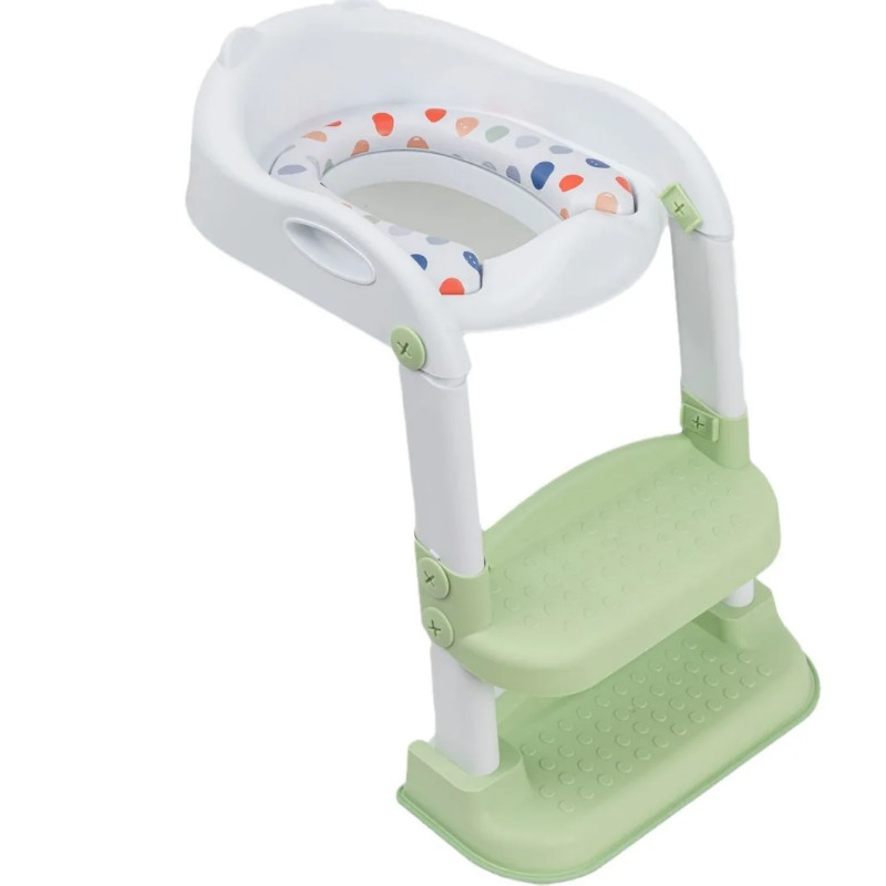 New 1-8 Year Old Children's Toilet Ring Staircase Baby Toilet Staircase Stool Foldable Toilet Ring