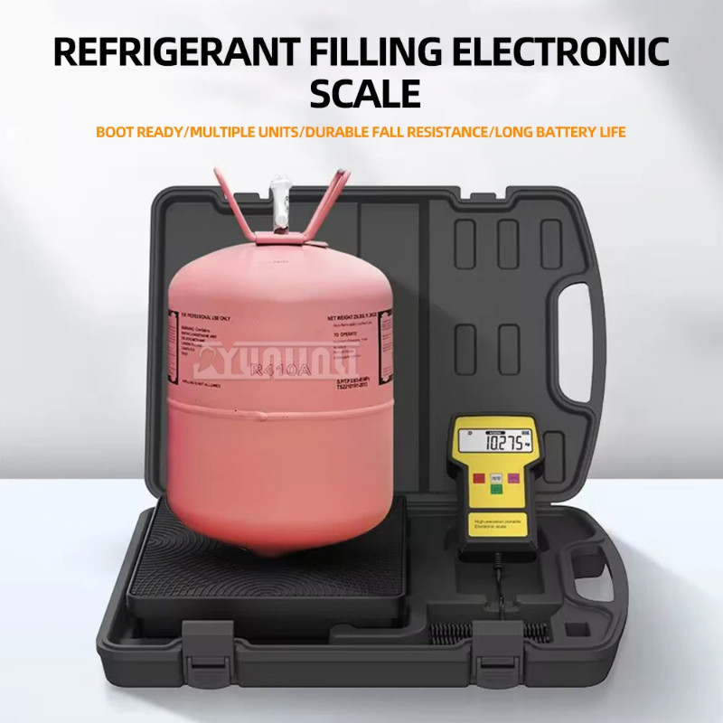Refrigerant Scale RCS-220 Filling Refrigerant Freon Electronic Scale Refrigerant Air Conditioning H