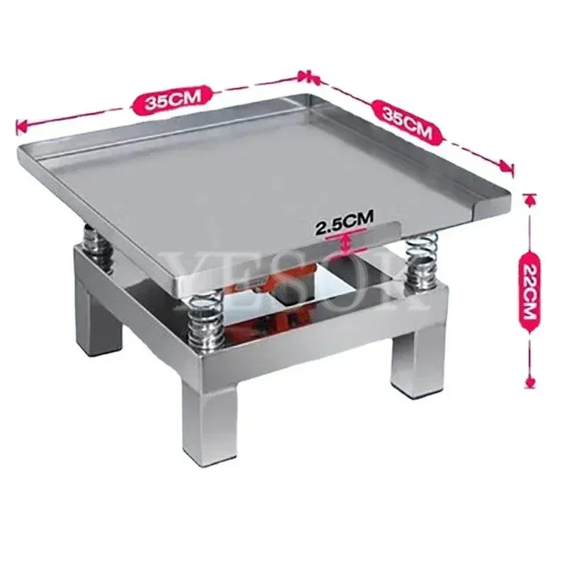 Concrete Vibrating Table Small Vibration Test Bench Test Block Vibration Platform Stainless 50WStee