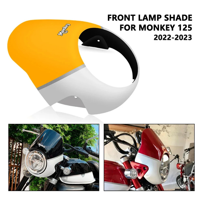 For Monkey 125 monkey 125 2018-2023 Motorcycle Accessories Headlight Cover Windscreen Windshield Fa