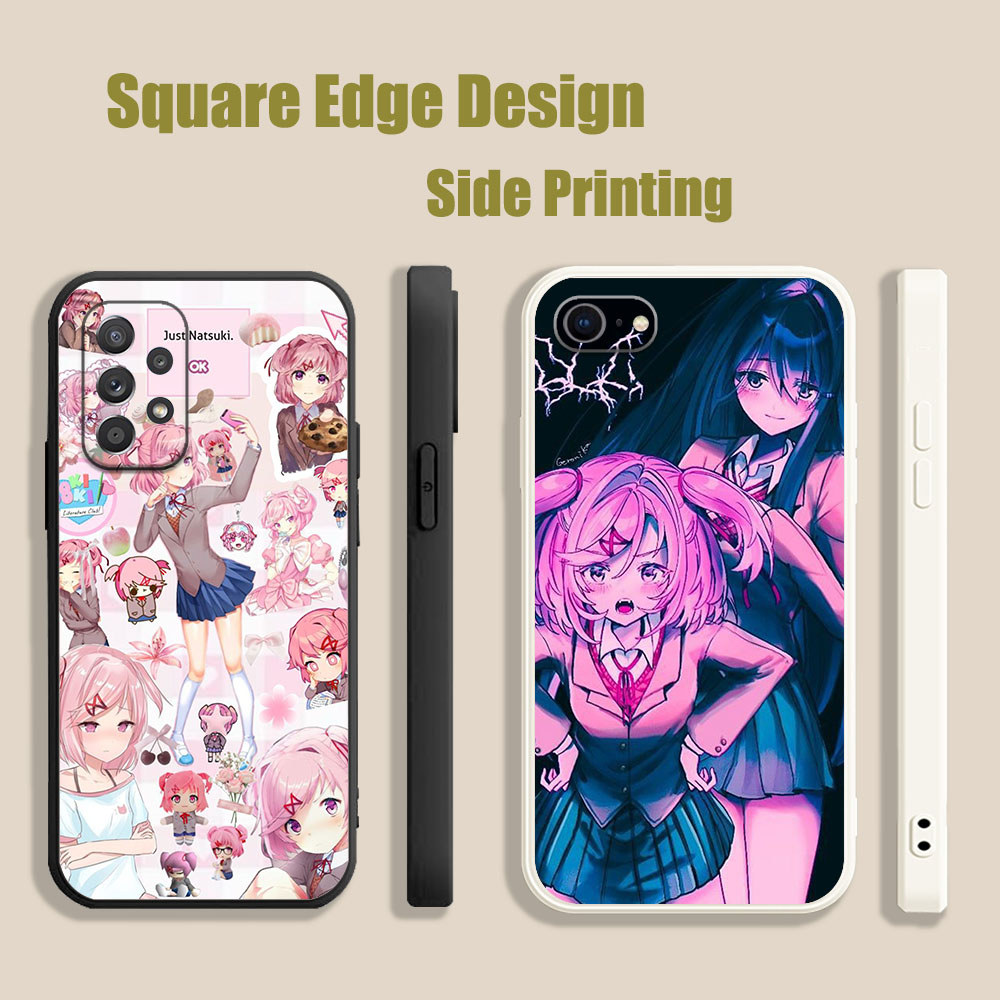 ปลอกสําหรับRedmiหมายเหตุ10 11s 10T Pro Prime Max 9T 10C doki dokiวรรณกรรมClub natsuki Yuri BOW11เคสโ