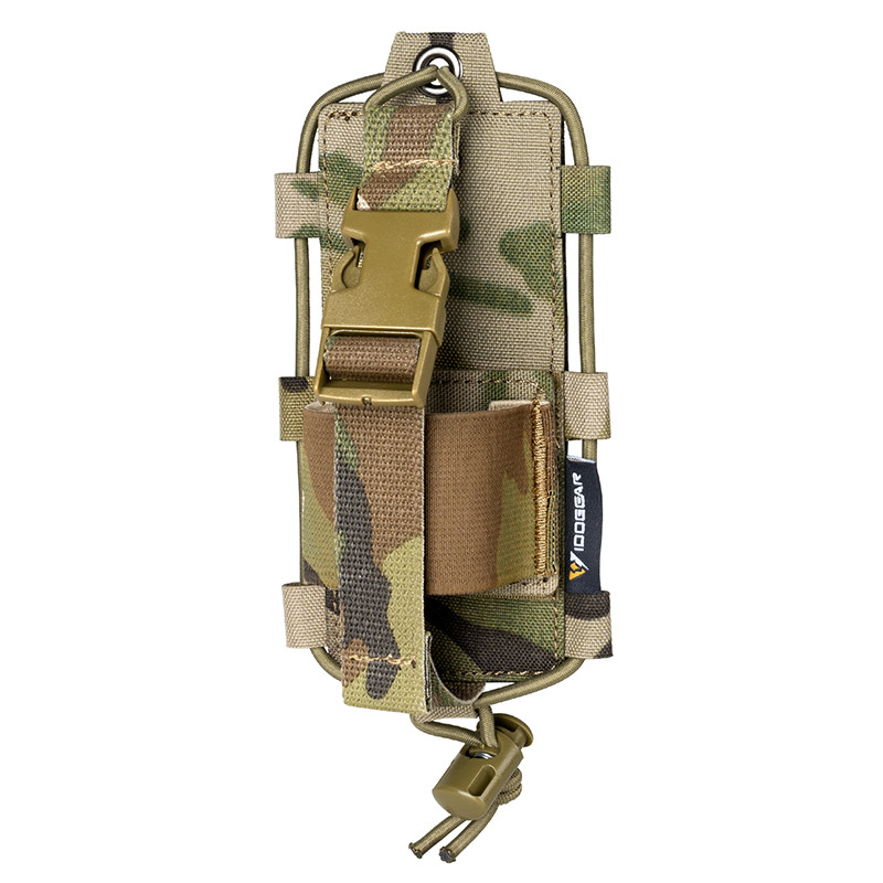 IDOGEAR กระเป๋าวิทยุยุทธวิธี MOLLE BAOFENG/POFANG UV5R UV82 เครื่องส่งรับวิทยุยุทธวิธี 35110